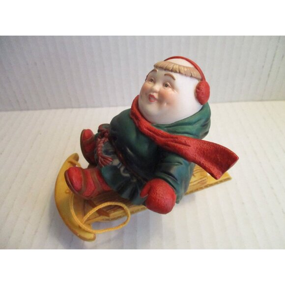 *SOLOMON THE SLEDDER 'Merry Makers' #9356-4 - DEPT 56 Retired - NIB - Picture 7 of 14